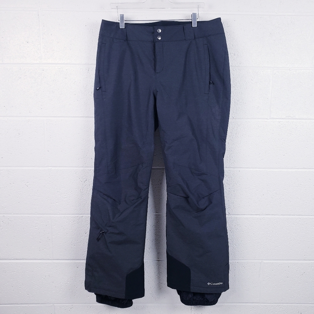 Columbia Women's Bugaboo II Snow Ski Pants Dark‎ Grey Size Large